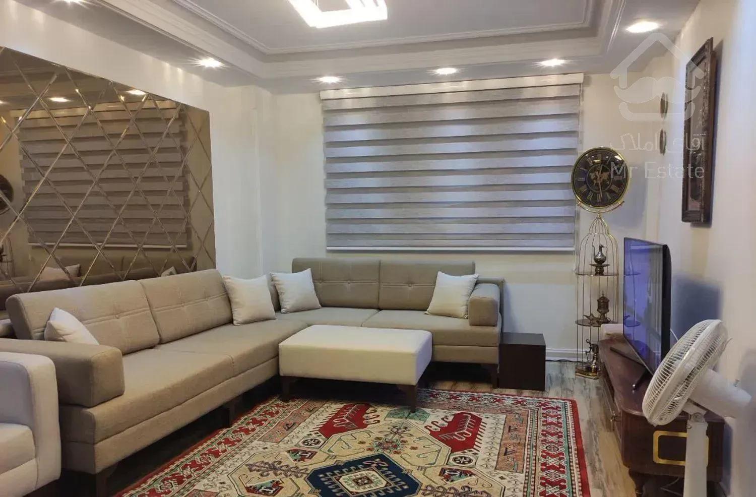 ۴۵متر همکف+۱۲مترپاسیو+پارکینگ سندی/تکواحدی/بوستان