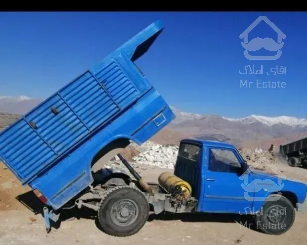 حمل نخاله و مصالح ساختمانی با نیسان کمپرسی