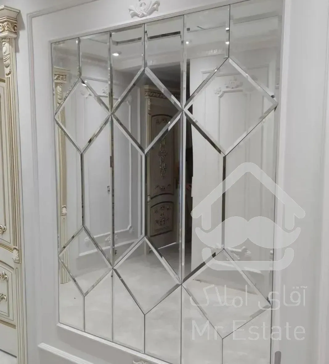 نصب اینه سنگ دکوراتیو کاشی چسبی ماربل شیت