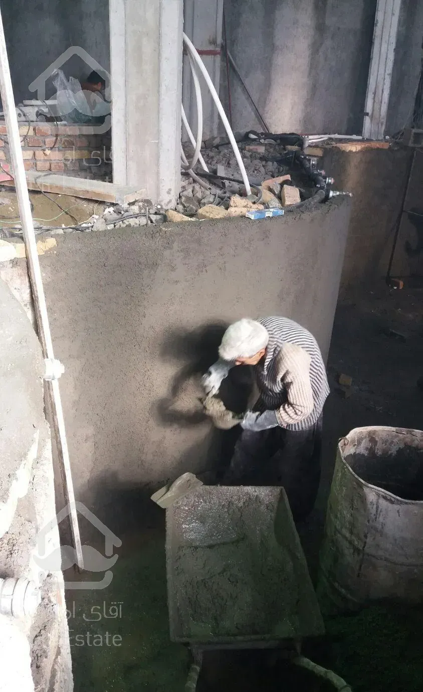 سیمان کاری استر ونرمه -پوکه ریزی وشیب بندی