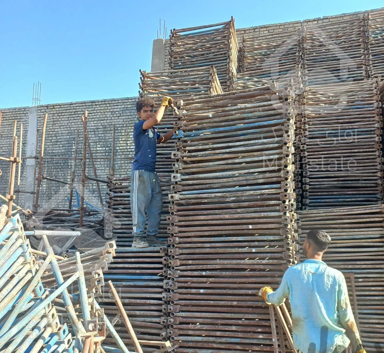 لوله داربست،قالب،جک