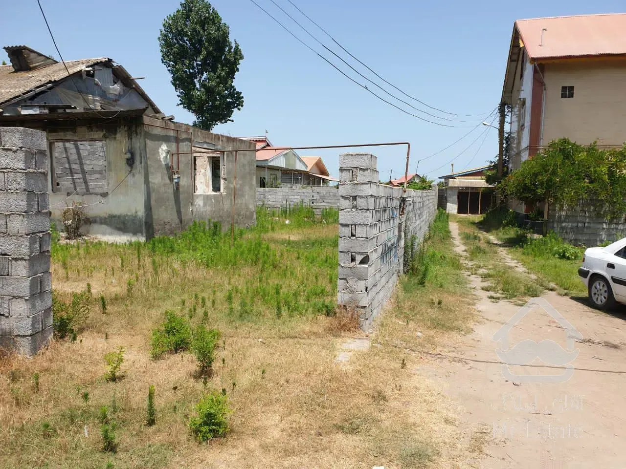 فروش زمین داخل بافت دونبش وسندتک برگ ۲۵۵متر /دارای پروانه