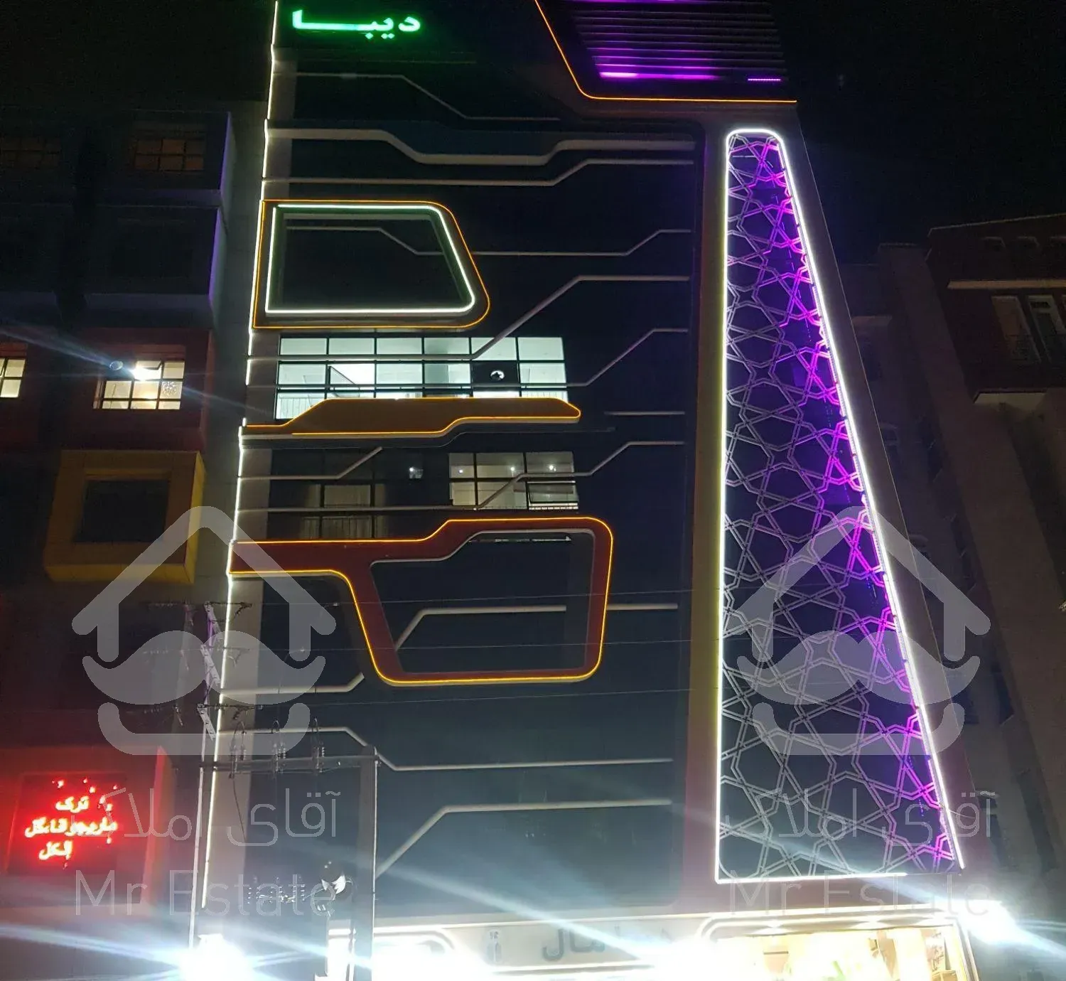 ۱۲۰مترسنداداری درختی برج دیبامال