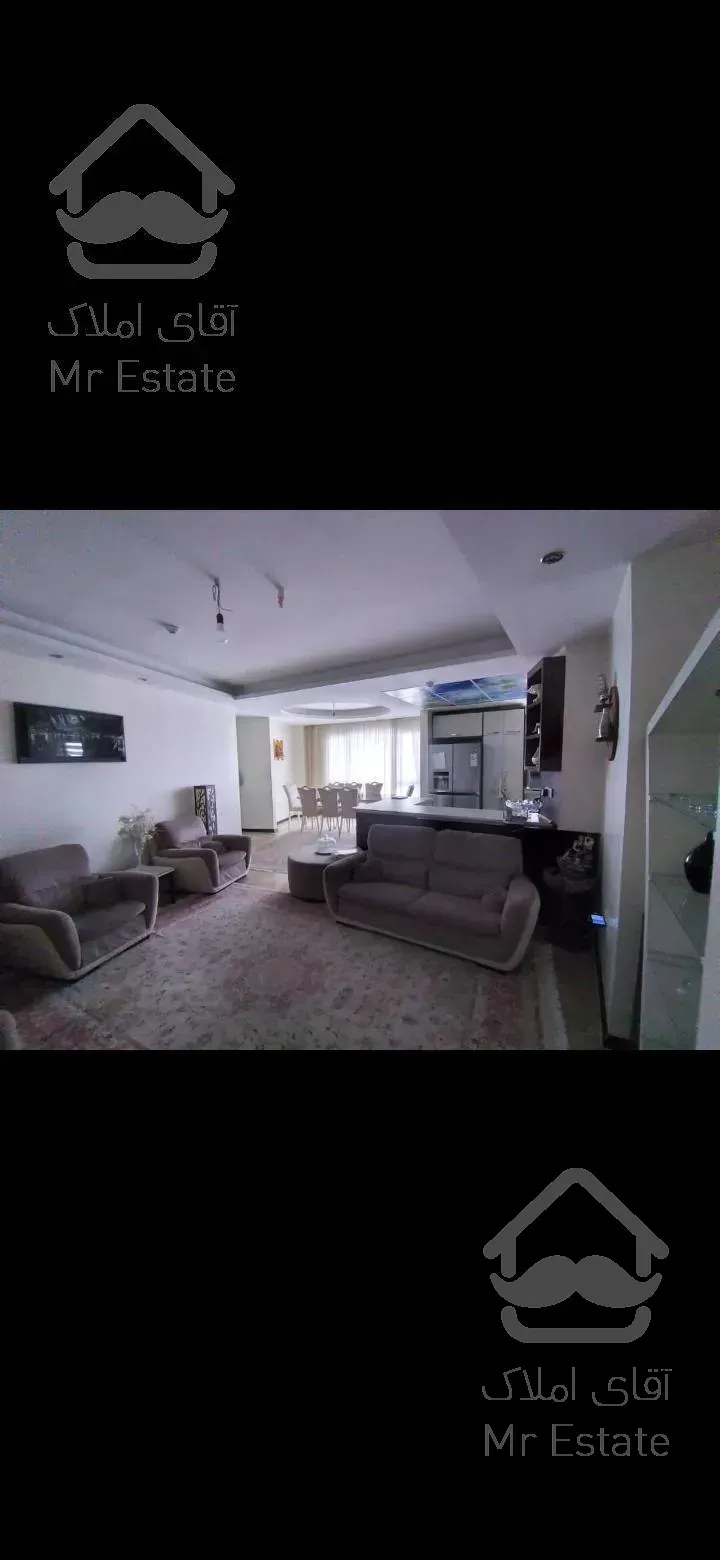 اپارتمان ۱۰۵ متری ۲خواب،فول امکانات، لوکیشن عالی،۳ ساله