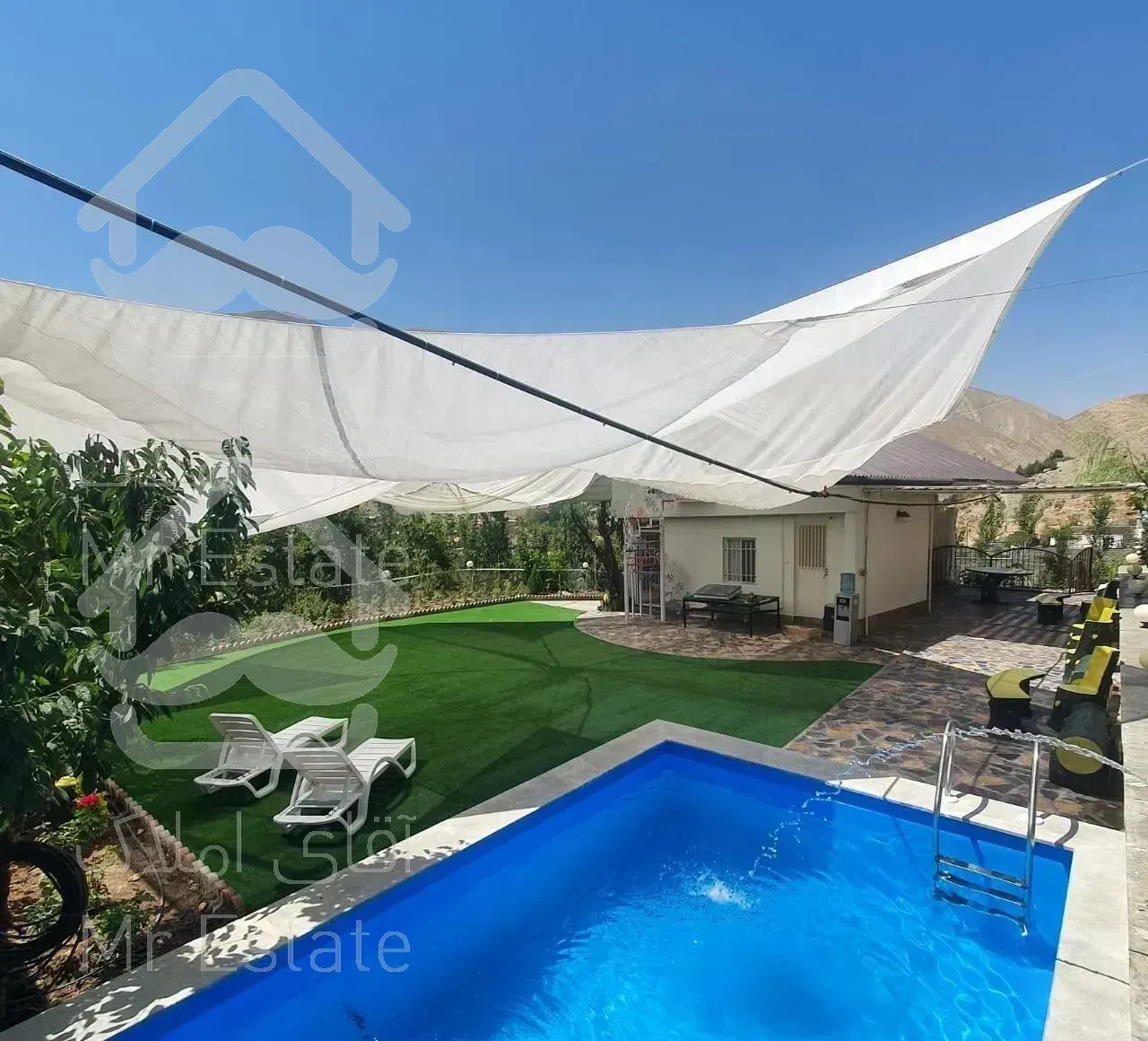 اجاره ویلا دو خواب با استخر روباز