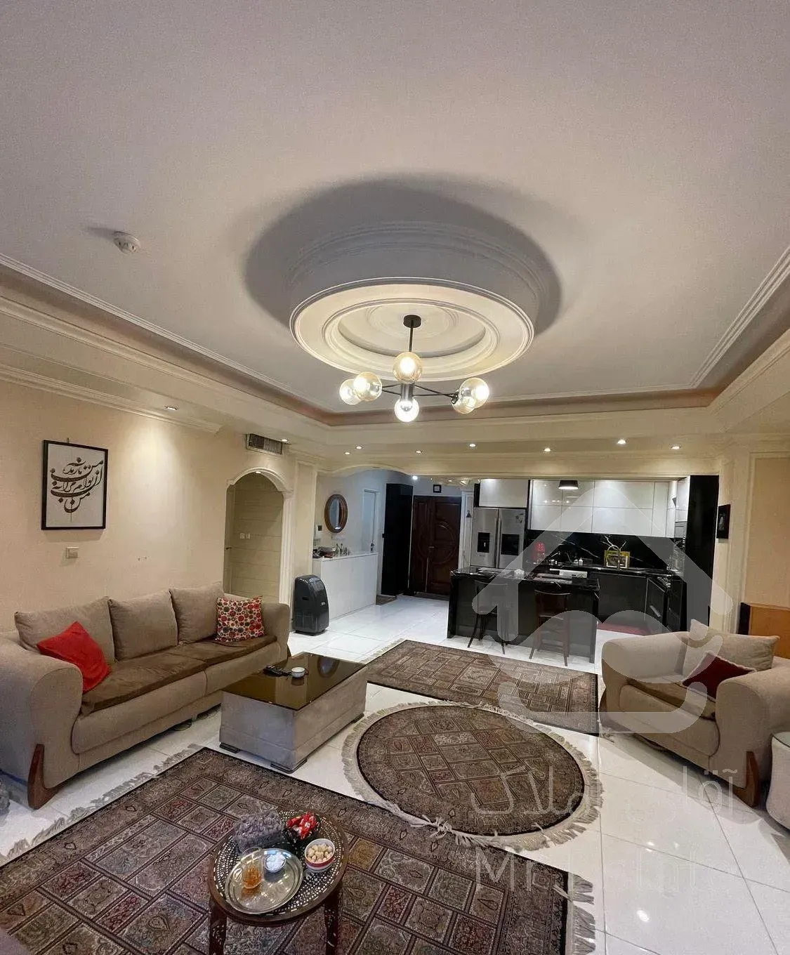 ۱۰۰ متر دو خواب* دزاشیب* خوش نقشه* نور