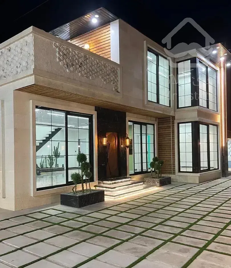 ۶۰۰متر ویلای مدرن با بنای ۲۵۷متر سند تک برگ