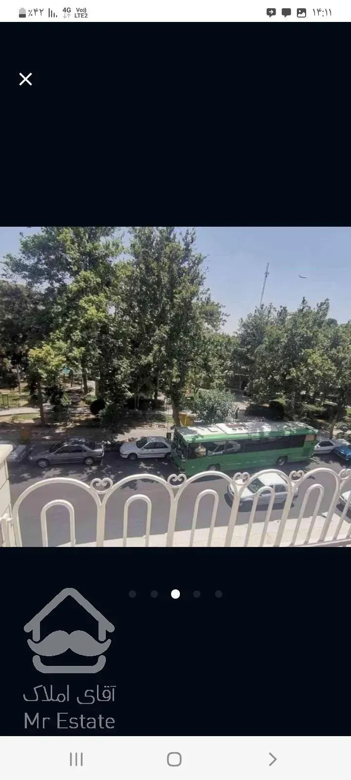 آپارتمان ۹۳ متری دو خواب طبقه دوم