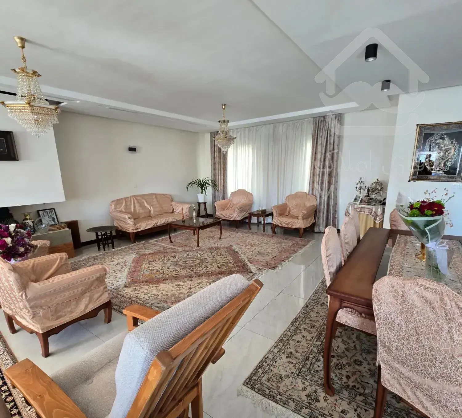 ۱۵۳ متر ۳ خواب سعادت آباد