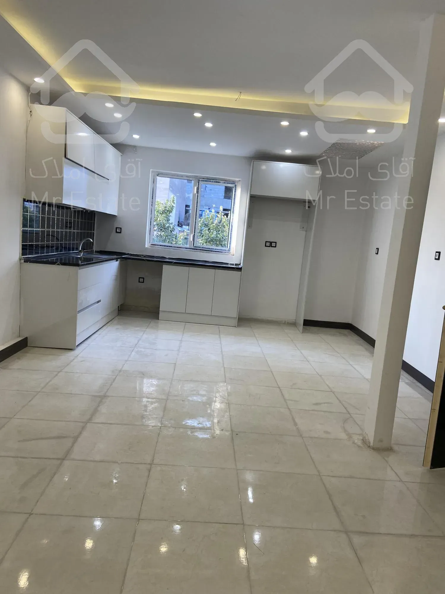 اپارتمان ۶۴ متر دوخواب فول دیزاین و بازسازی