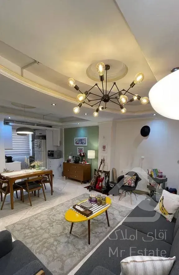 ۷۰ متر آپارتمان/فول باسازی/سالن غرق نور/دو خوابه