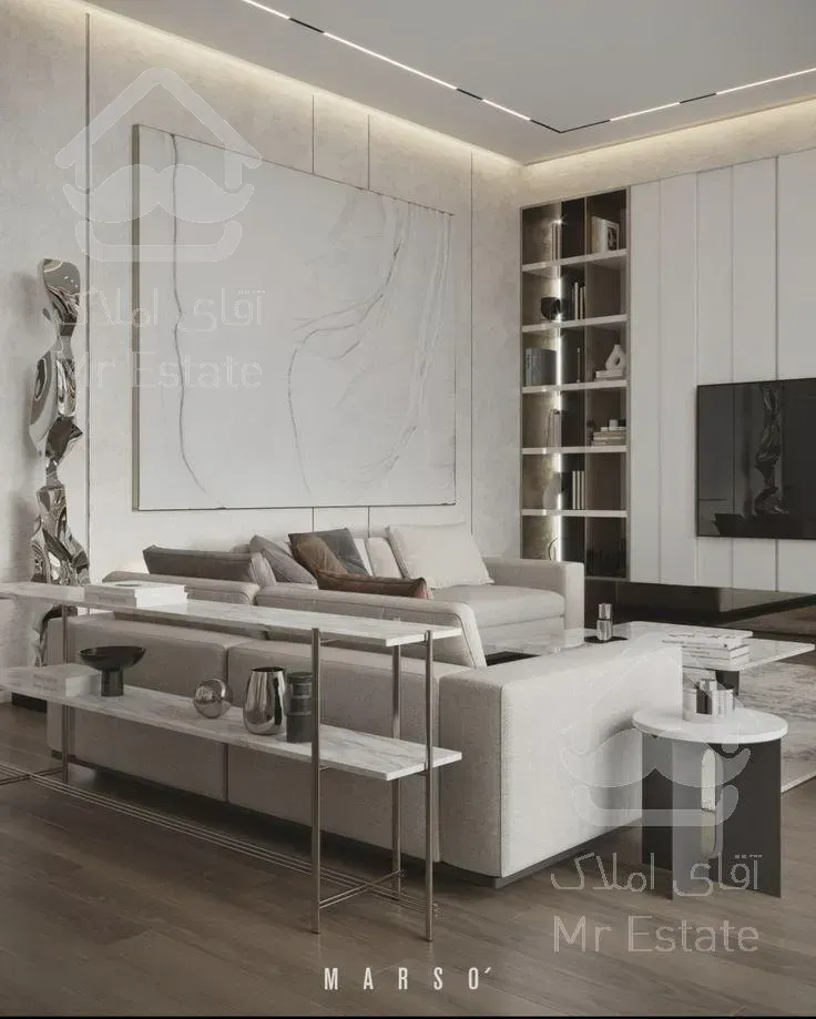 واحد۱۶۵متری لوکس و دلباز/تاپ لوکیشن غرب تهران دهکده‌المپیک/برج باغ با ویو مشجر