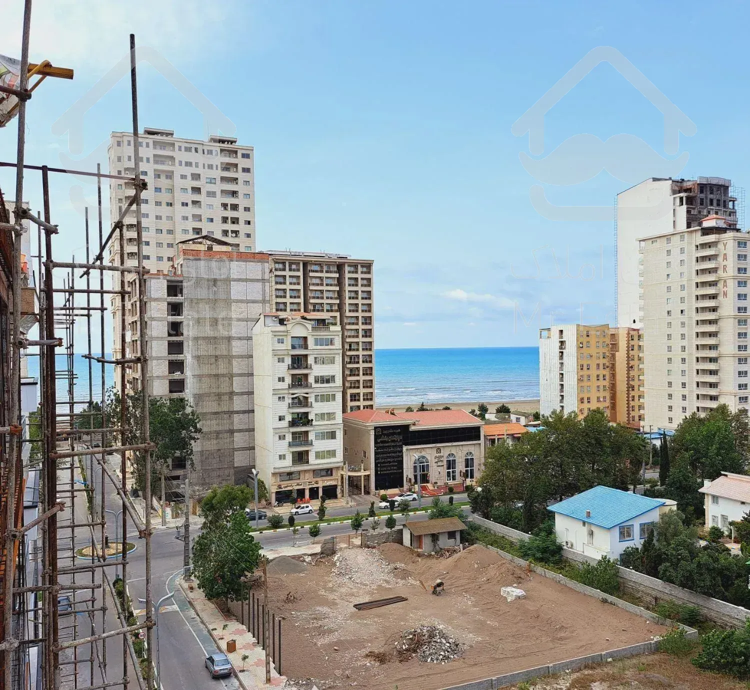 آپارتمان نوساز با دید دریا و نگهبان خط دریا سرخرود