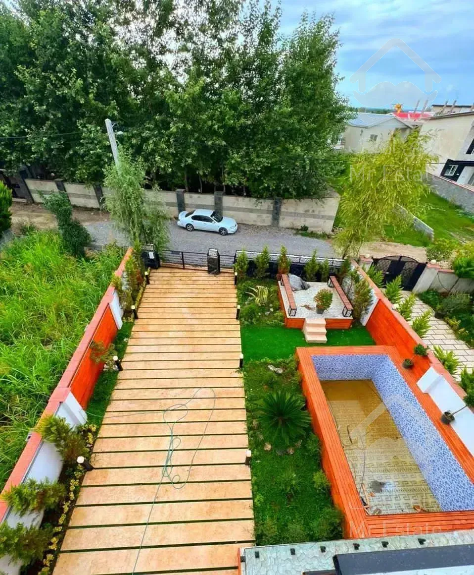 ویلادوبلکس روف دار نماشیشه۳۵۰متری درچمستان