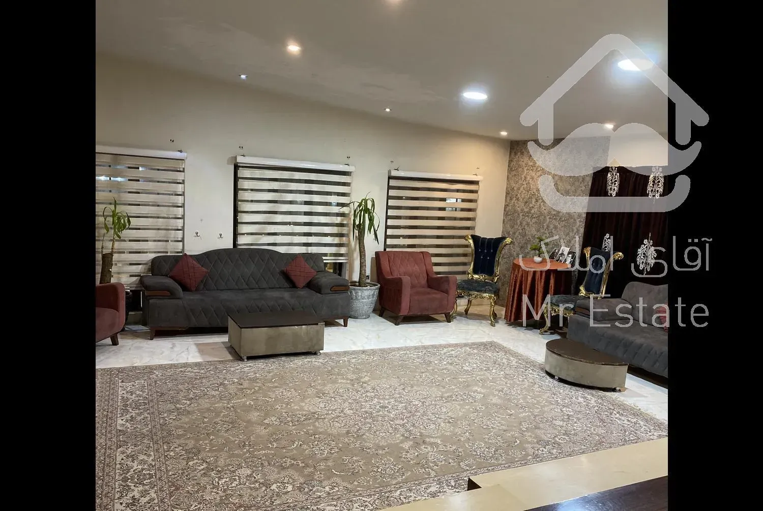 باغ ویلا استخردارزمین والیبال