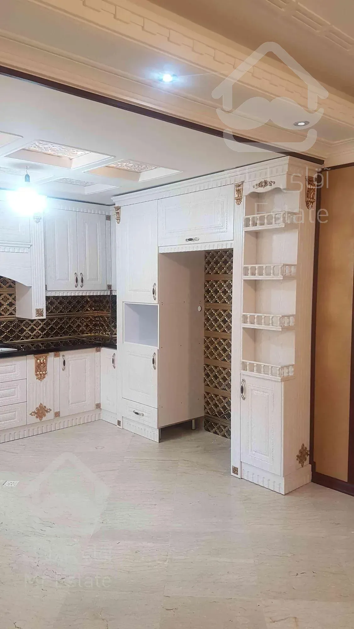 ۷۵ متر ۲خوابه خوش نقشه / دیزاین کامل/ فول امکانات