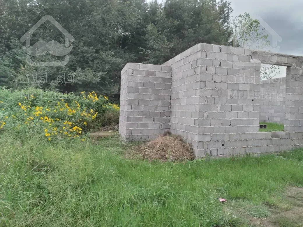 فروش خانه ویلایی نیمه کاره دارای پروانه ساخت