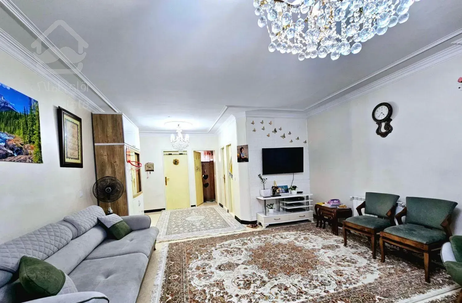 شریعتی‌کاج ۸۸متر۲خواب بازسازی شده نقشه زیبا