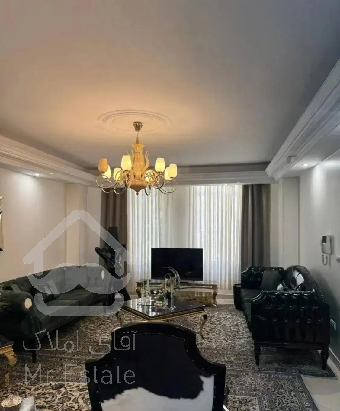 فروش آپارتمان ۹۵ متر دو خواب سالن پرده خور