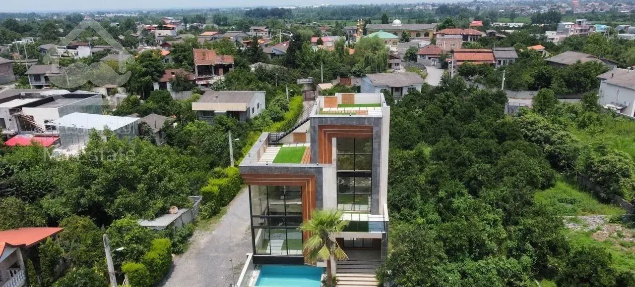 ویلاهوشمند۳۴۰متری/نوار جنگلی.استخردار/سندرسمی