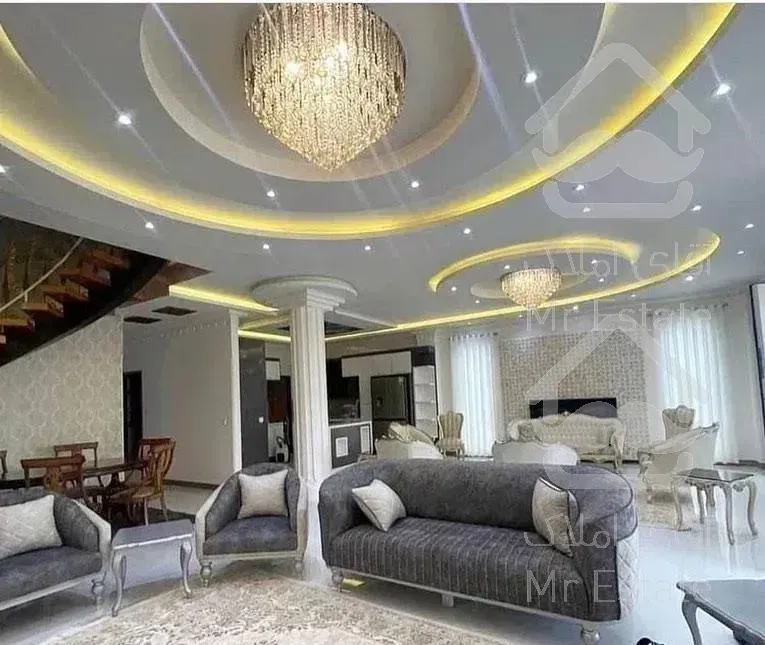 عمارت مبله استخر سونا (٦٠٠مترى ) قابل معاوضه خودرو