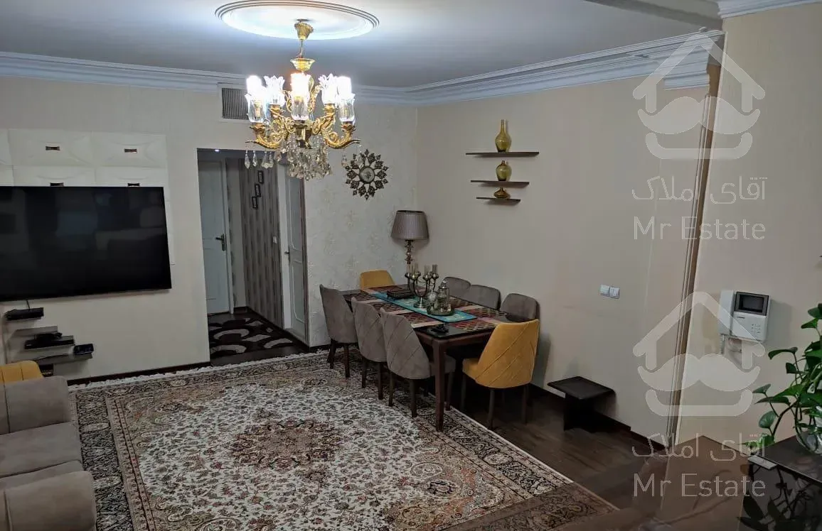 55متر یک خواب سالن پرده خور بلوار فردوس خوش نقشه