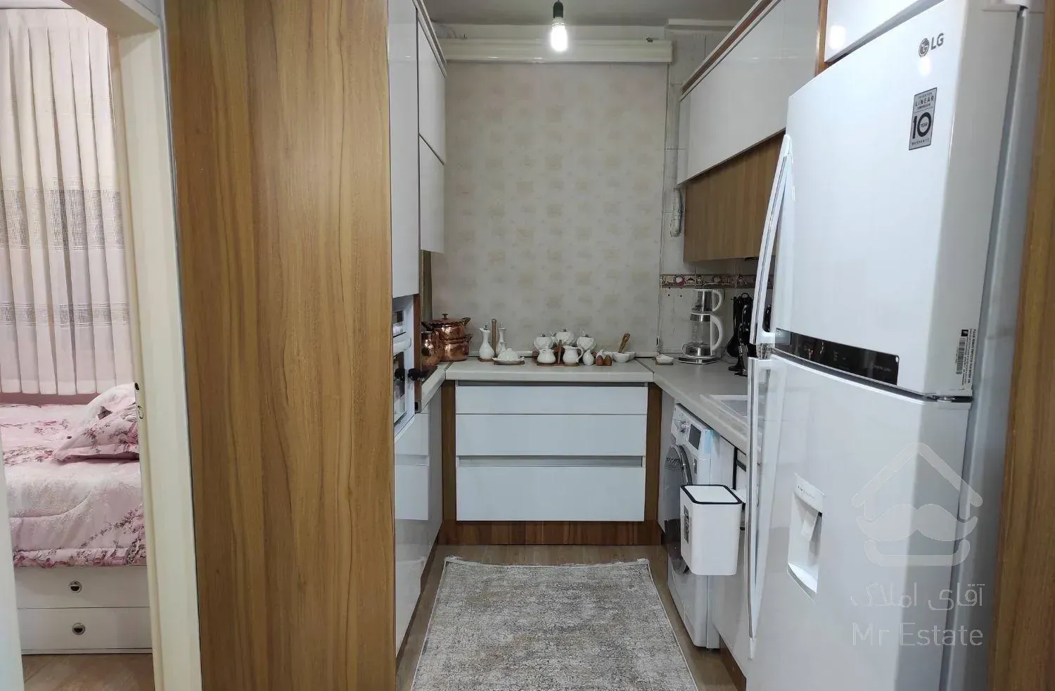 فروش آپارتمان ۴۳ متری طبقه ۱ تک واحدی نو نو