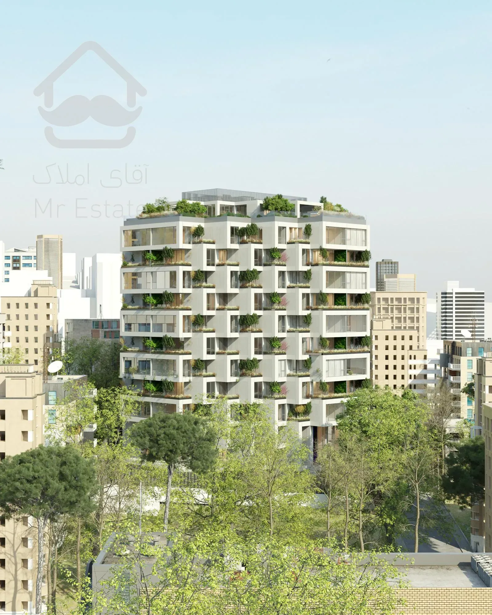 پیش فروش واحد های پروژه گرین پارک،ثارالله