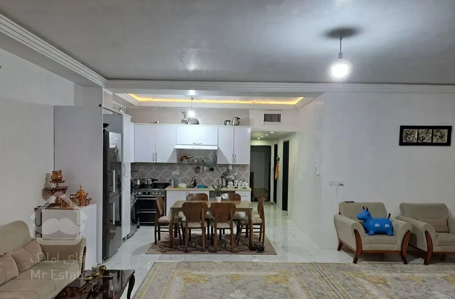 آپارتمان ۱۲۵ متری طبقه اول  ذالفقار.  پردیس