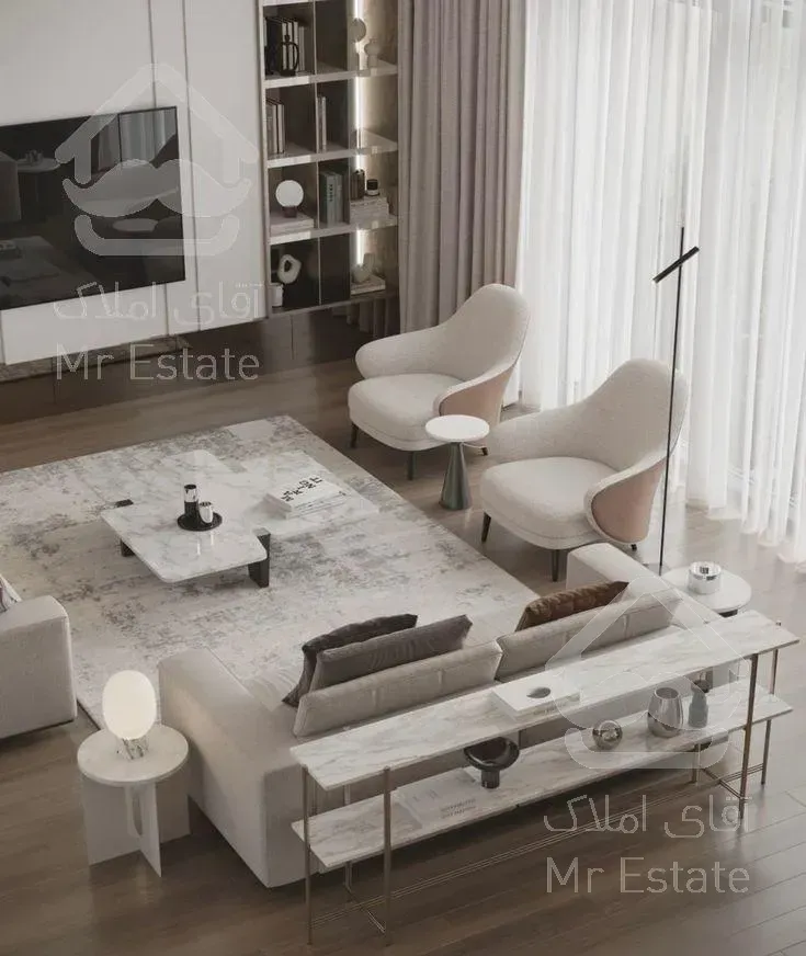 واحد۱۶۵متری لوکس و دلباز/تاپ لوکیشن غرب تهران دهکده‌المپیک/برج باغ با ویو مشجر