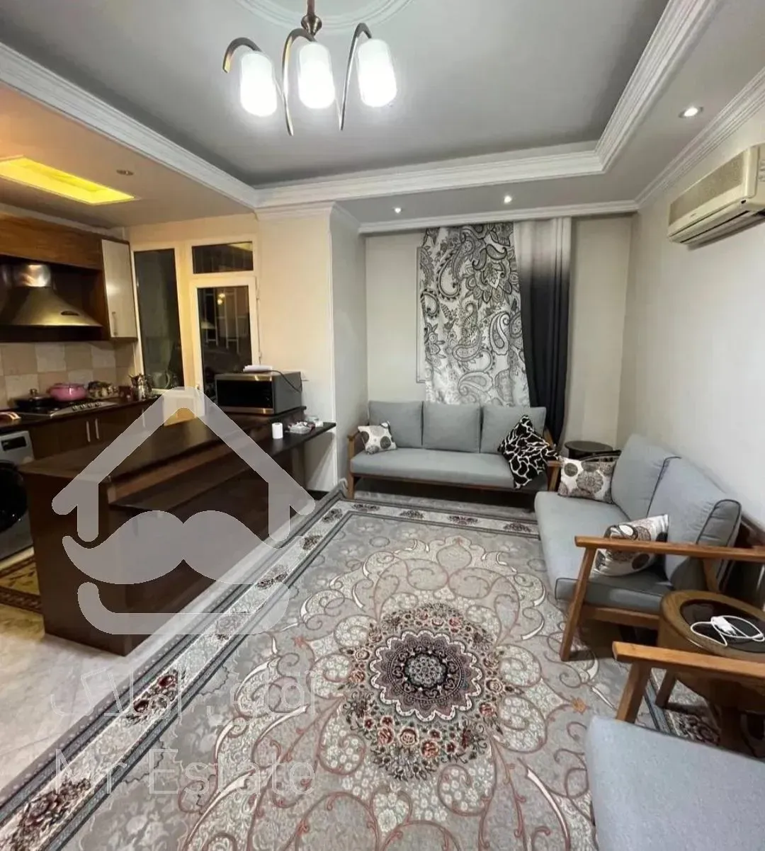 ۵۵متر ۱ خواب فول سالن پرده خور کم واحد