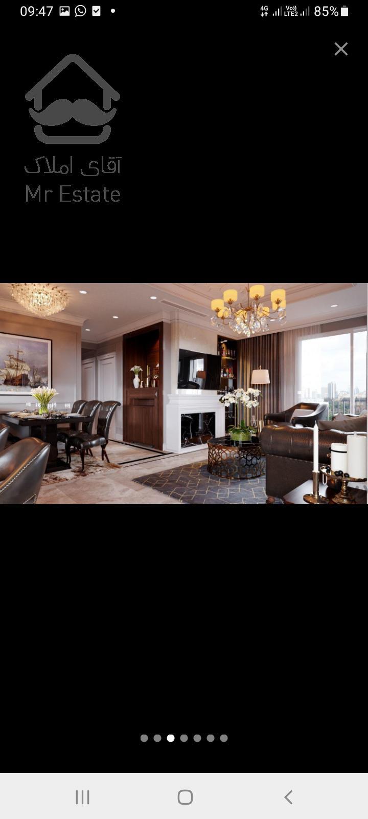 فروش آپارتمان ۹۰ متری در جنت آباد شمالی فول دو خواب سالن پرده خور