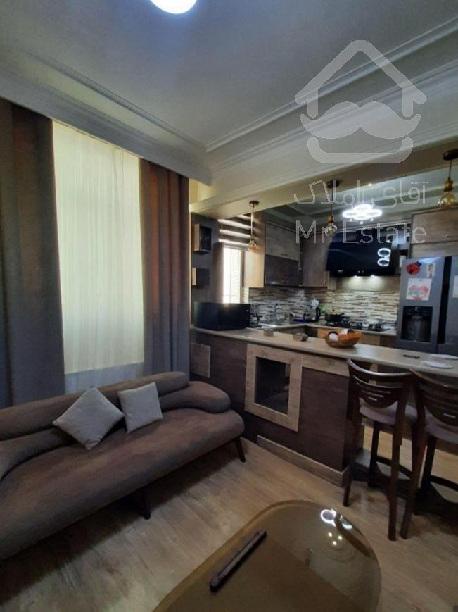 فروش آپارتمان ۸۸ متری در جنت ابادشمالی فول دو خواب سالن پرده خور