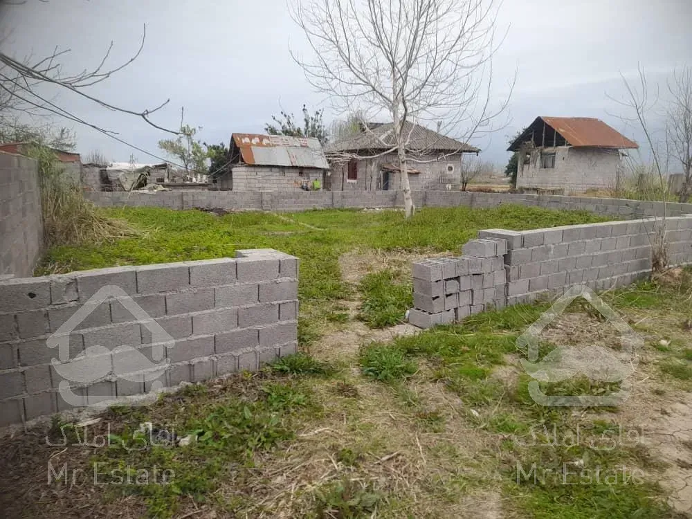 زمین روستایی با نامه بنیاد سنگر