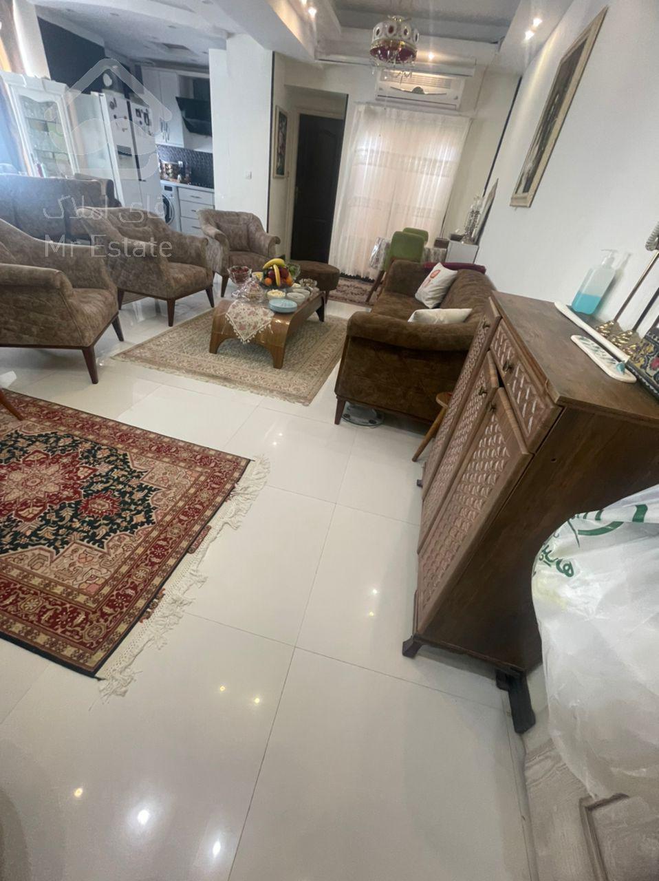 فروش آپارتمان ۸۲ متری  در جنت آباد مرکزی فول دو خواب سالن پرده خور