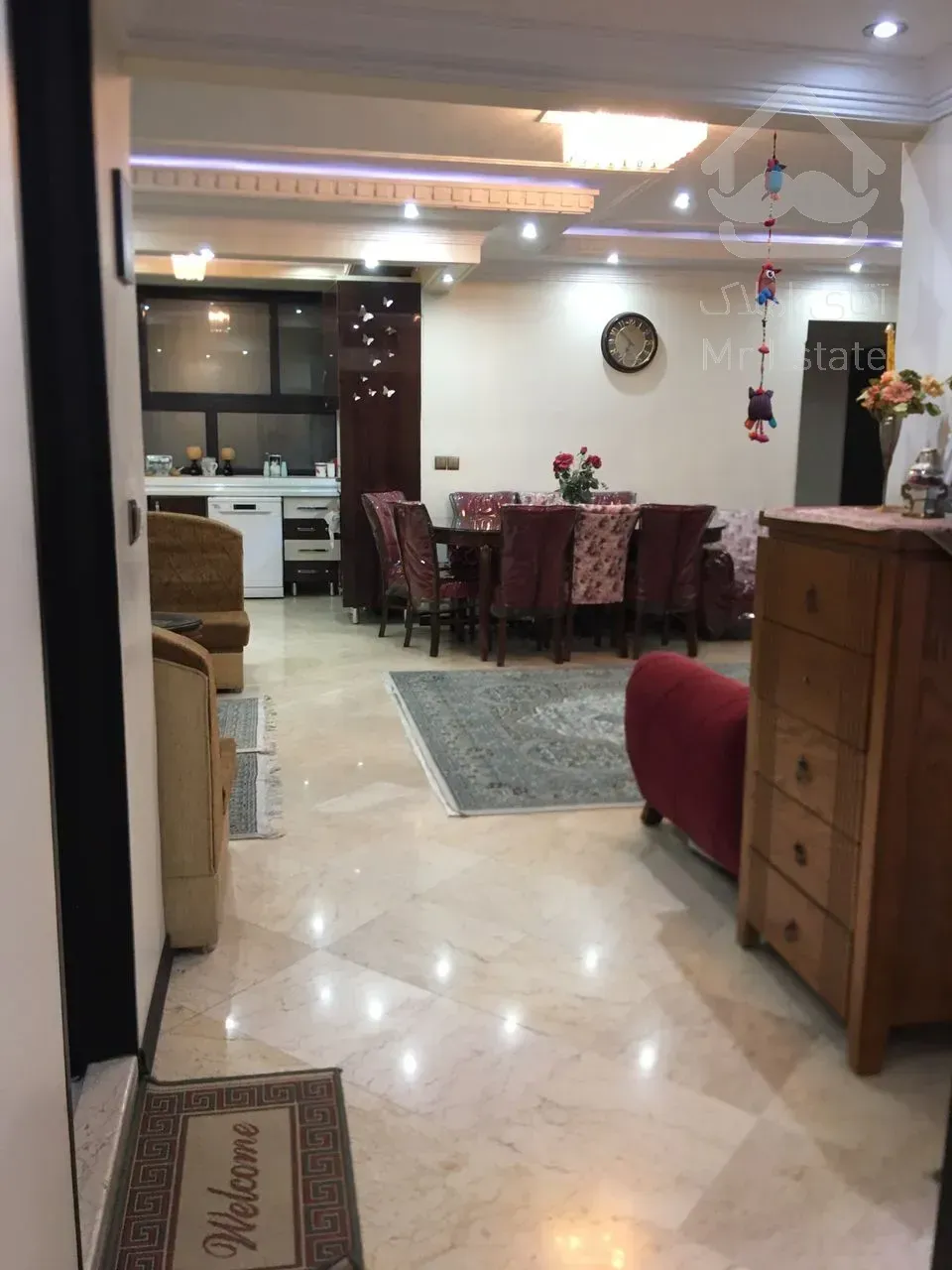 فروش آپارتمان ۷۵متری بسیار خوش نور نقشه سازمان برنامه زیر قیمت