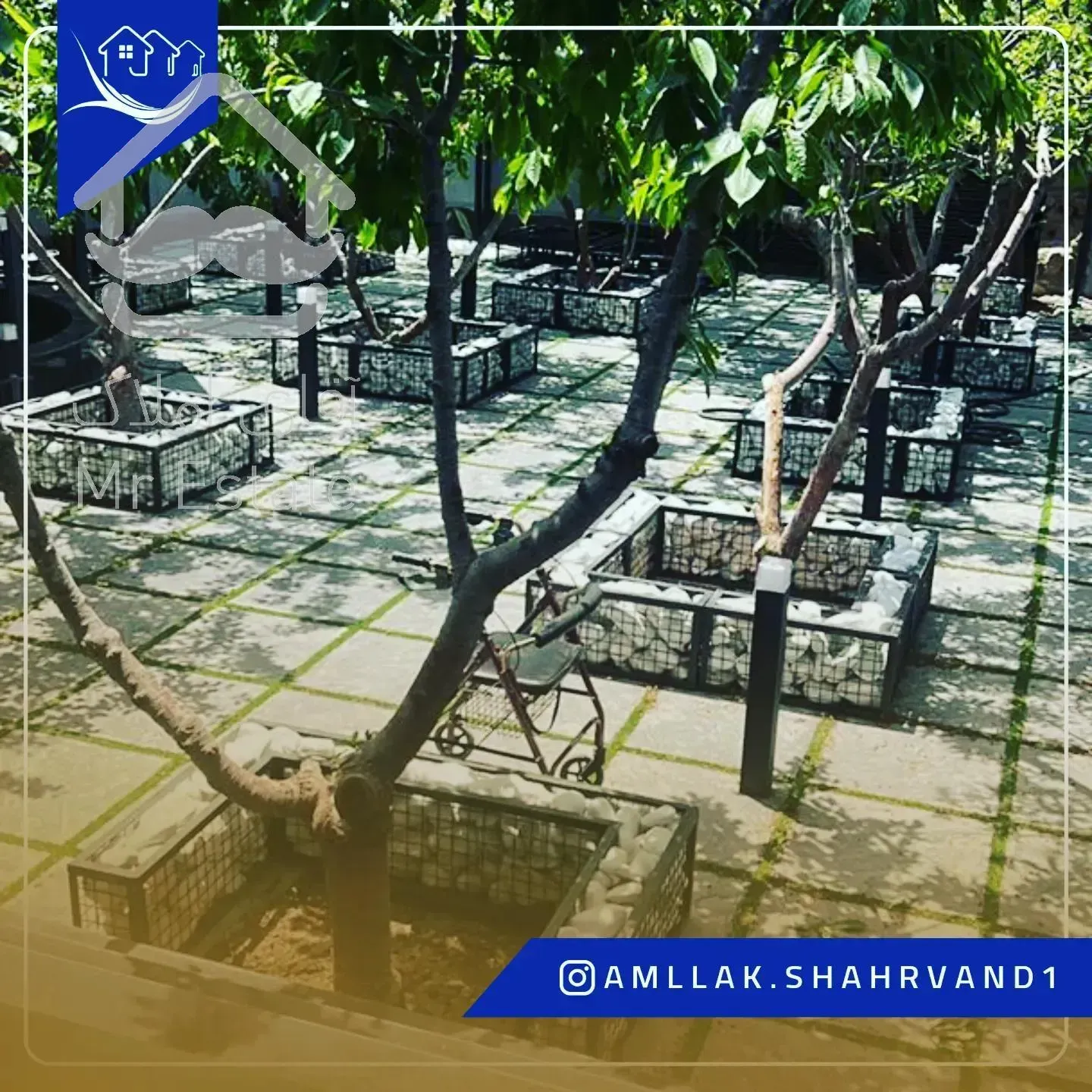 باغ ویلا فلت در روستا آیینه ورزان دماوند با انشعابات