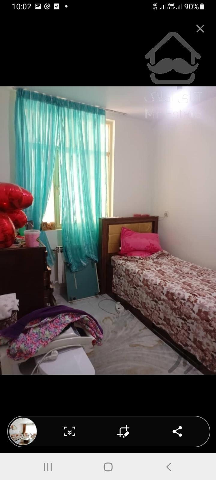 فروش آپارتمان ۹۲ متری در جنت آباد جنوبی فول دو خواب سالن پرده خور