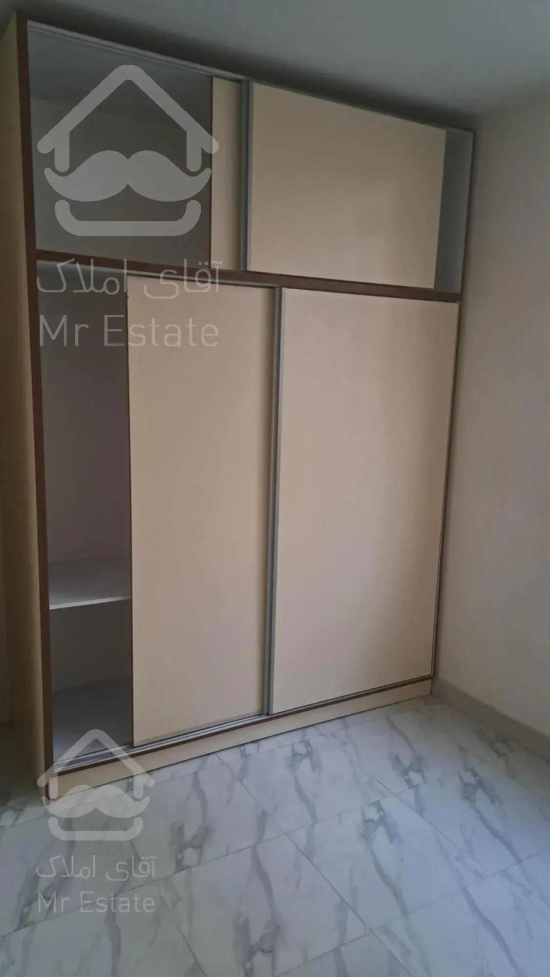 اپارتمان ۵۲ متر تک خواب خوش نقشه بدون پرتی