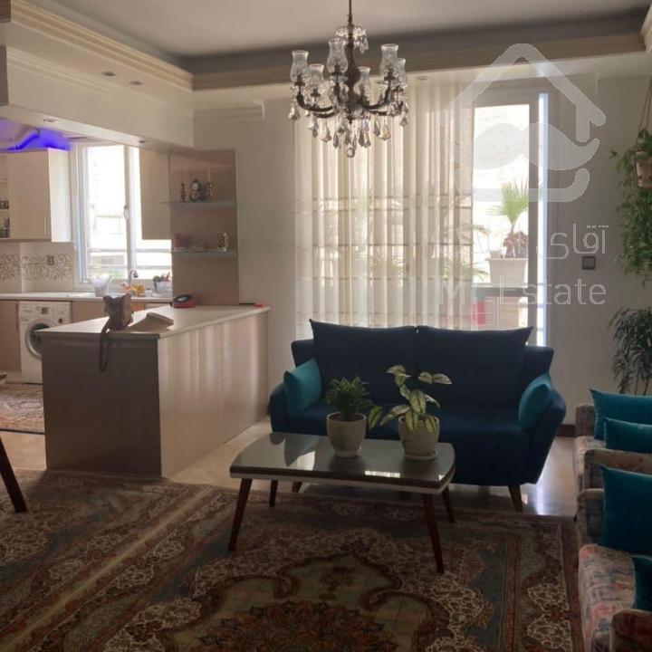 آپارتمان ۸۶ متری در جنت آباد جنوبی فول دو خواب سالن پرده خور