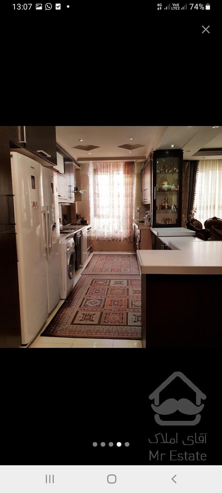 فروش آپارتمان ۹۰ متری در پونک فول دو خواب سالن پرده خور