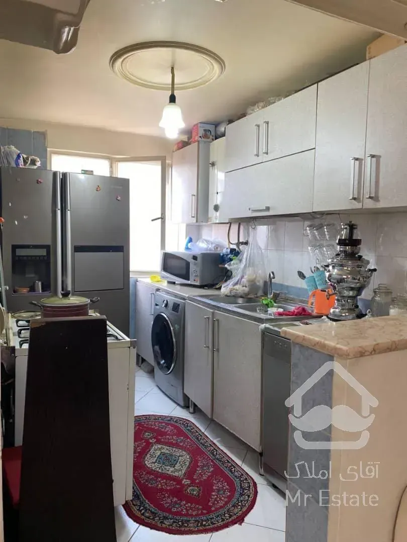 102متر دو خوابه سالن پرده خور