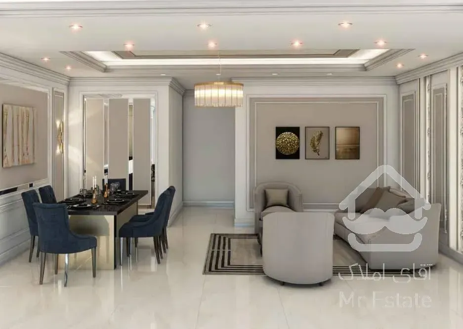 ۱۲۲ متر ۲ خواب / مجلل ترین برج شرق تهران/ دفتر فروش مرکزی سازنده