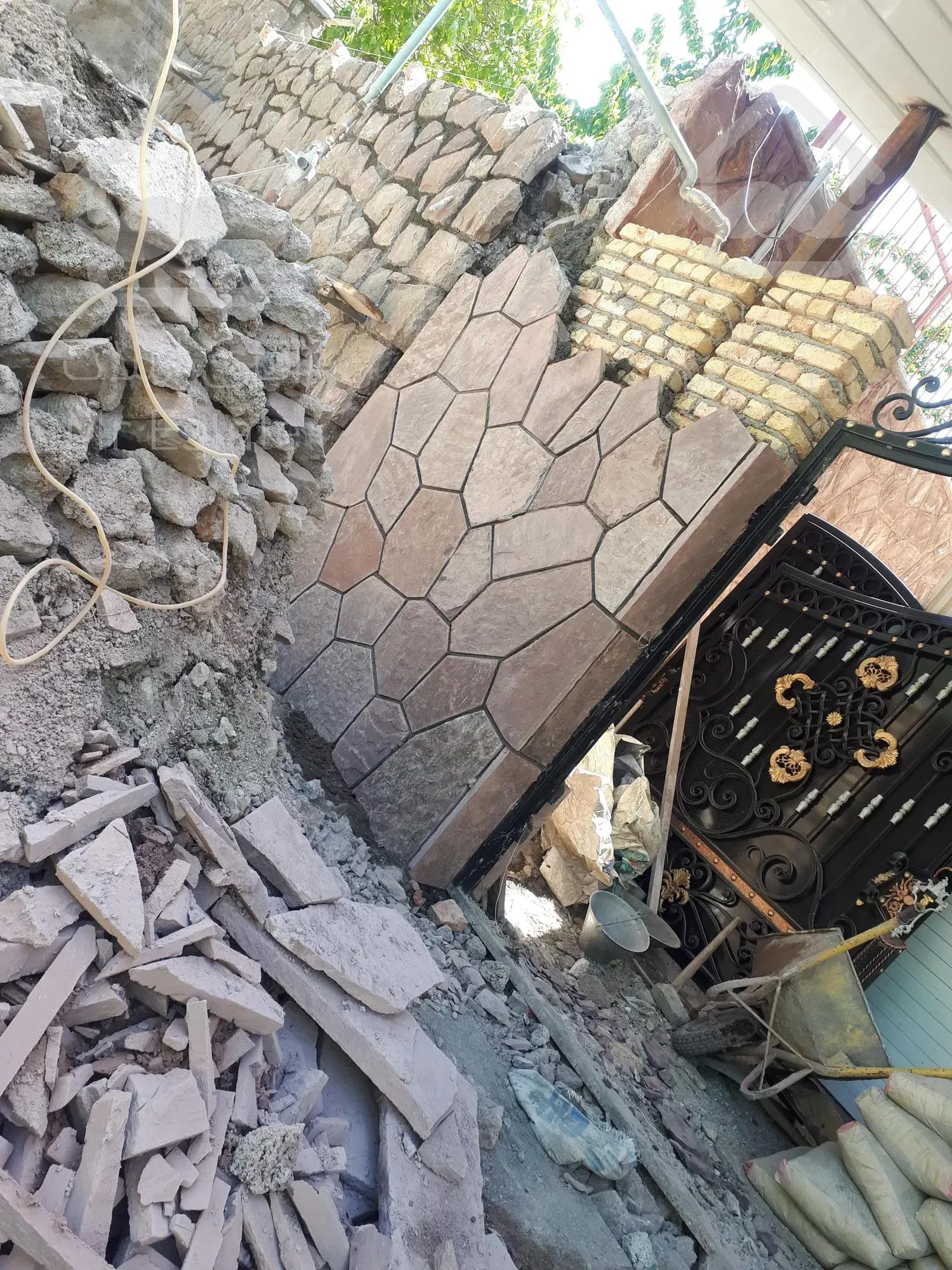 اجرای سنگ لاشه درسراسر ایران