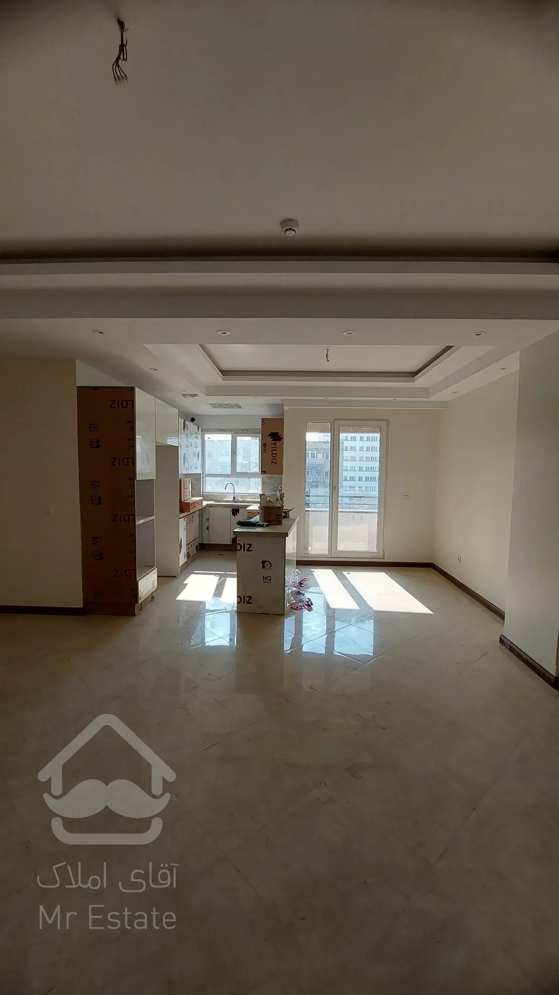 89 متر 2 خواب نوساز 2 پارکینگ سندی/ صبح دوست