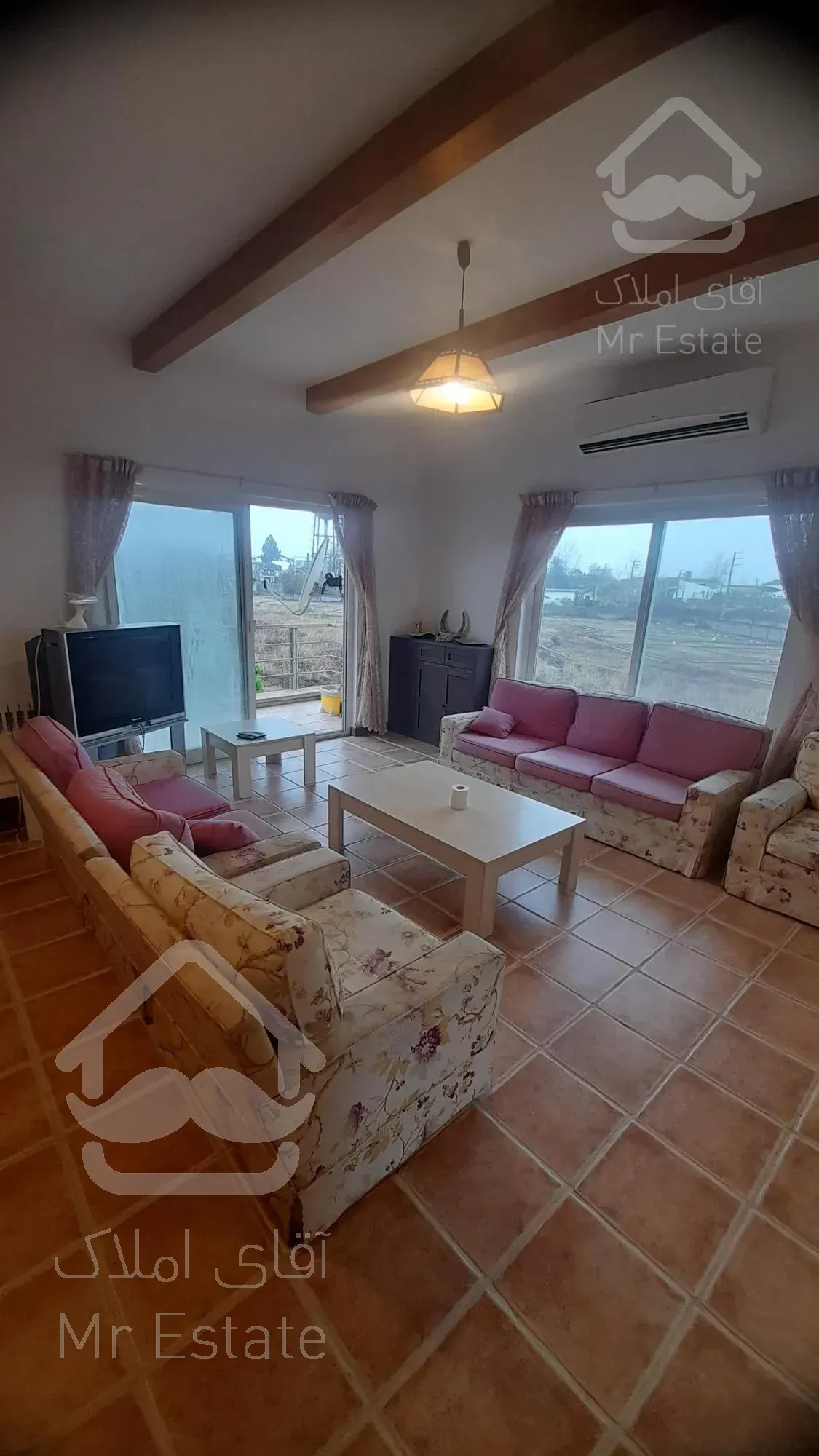 اجاره سالانه ویلا دربست مبله داخل شهرک