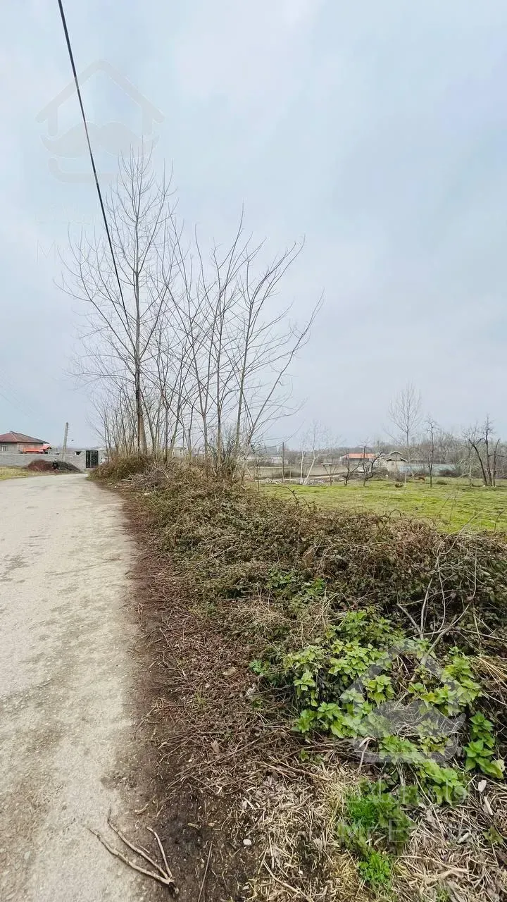 زمین روستایی کاملا مسکونی