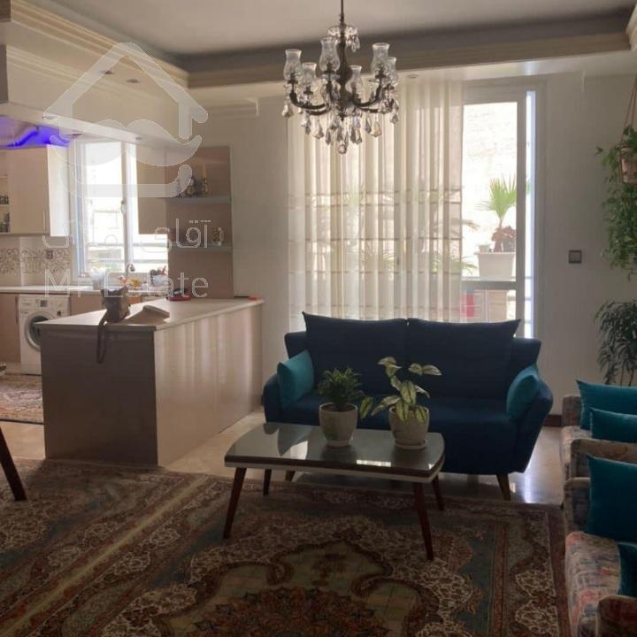 فروش آپارتمان ۹۲ متری در جنت آباد جنوبی چهارباغ فول دو خواب سالن پرده خور