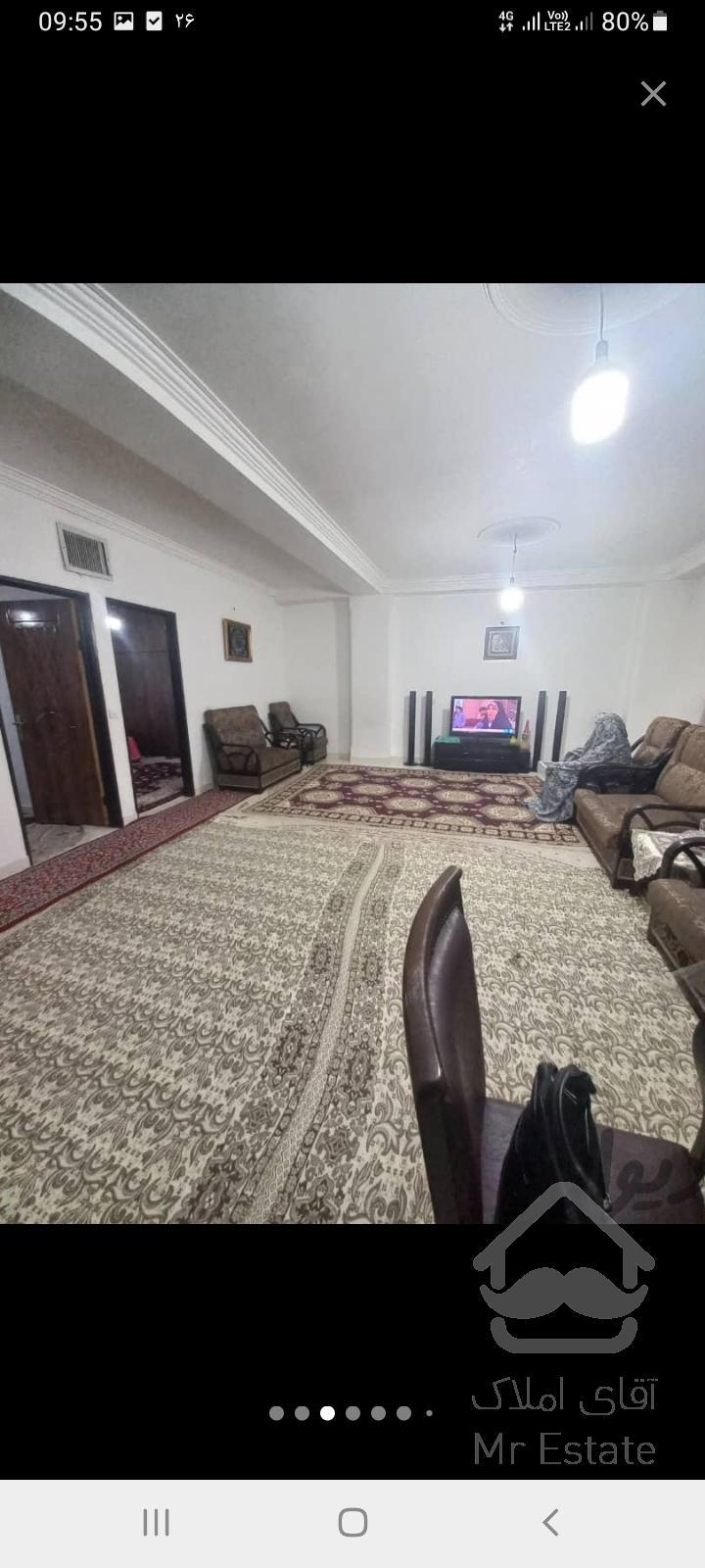 فروش آپارتمان ۹۰ متری در جنت آباد مرکزی فول دو خواب سالن پرده خور