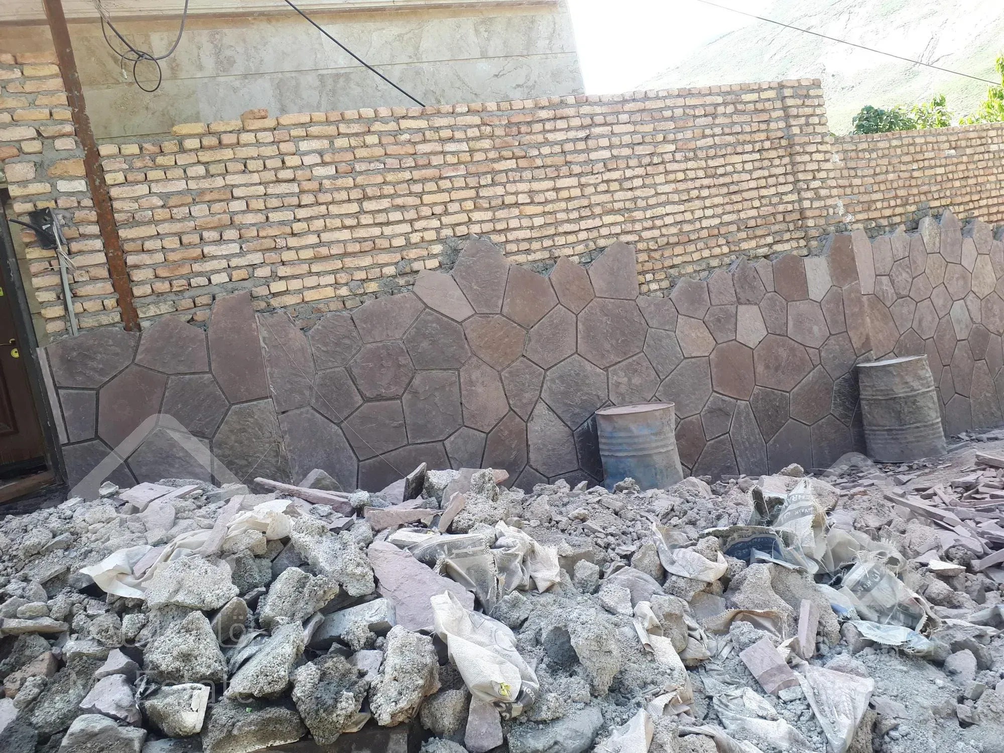 اجرای سنگ لاشه فروش سنگ لاشه